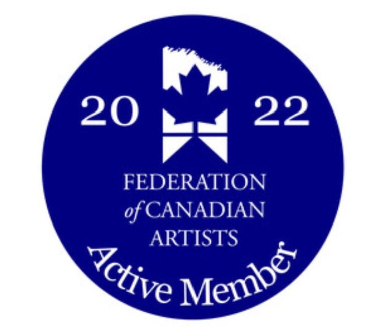 Awarded ‘Active Member’ Status by the Federation of Canadian Artists